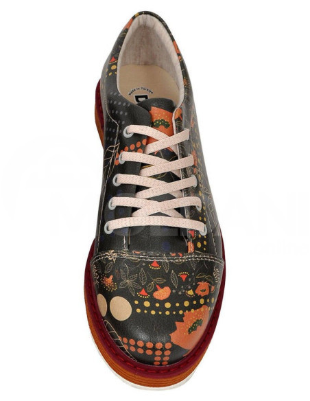 Dogo - Women Vegan Leather Black Sneakers - Dots&leaves Design Tbilisi - photo 3