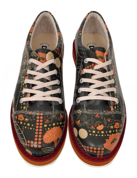 Dogo - Women Vegan Leather Black Sneakers - Dots&leaves Design Tbilisi - photo 2