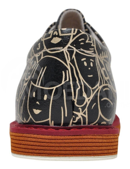 Dogo - Women Vegan Leather Black Sneakers - Girls Club Design Тбилиси - изображение 6