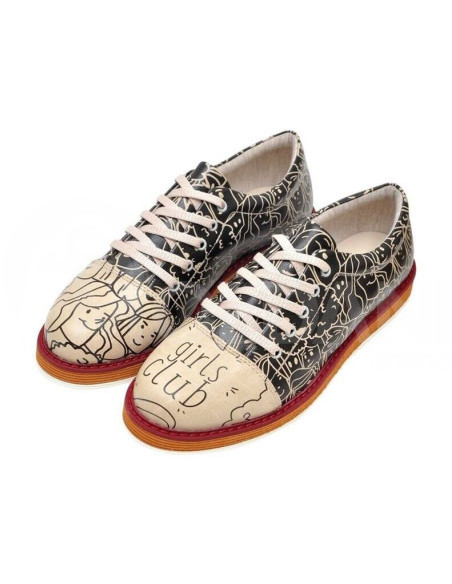 Dogo - Women Vegan Leather Black Sneakers - Girls Club Design Тбилиси - изображение 1