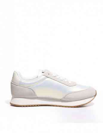 CALVIN KLEIN - RETRO RUNNER LOW LACEUP NY PEARL თბილისი