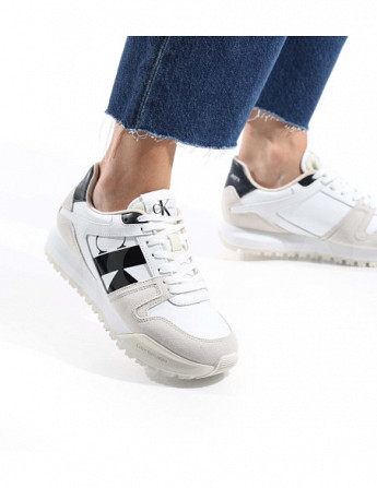 CALVIN KLEIN - TOOTHY RUN LACEUP LOW LTH MIX WN თბილისი - photo 1