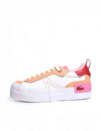 Lacoste - Women's L004 Platform Textile Colour Block Sneakers Tbilisi