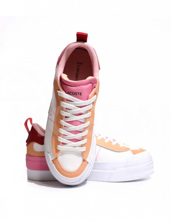 Lacoste - Women's L004 Platform Textile Colour Block Sneakers Tbilisi - photo 5