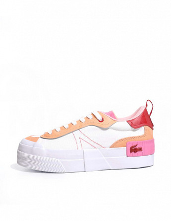 Lacoste - Women's L004 Platform Textile Colour Block Sneakers Tbilisi - photo 3