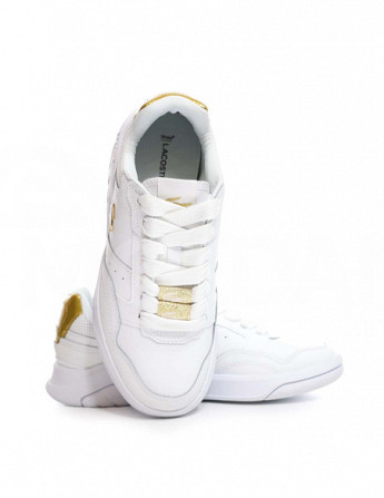 Lacoste - Women's Game Advance Luxe Leather Sneakers Тбилиси - изображение 5