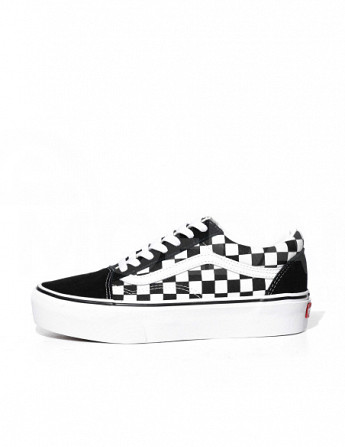 VANS - CHECKERBOARD OLD SKOOL PLATFORM SHOES Тбилиси - изображение 2