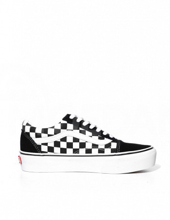 VANS - CHECKERBOARD OLD SKOOL PLATFORM SHOES Тбилиси - изображение 3