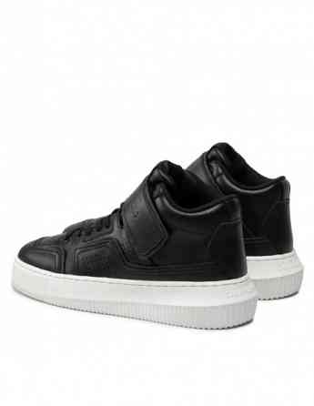 CALVIN KLEIN - CHUNKY CUPSOLE LACEUP MID LTH WN თბილისი