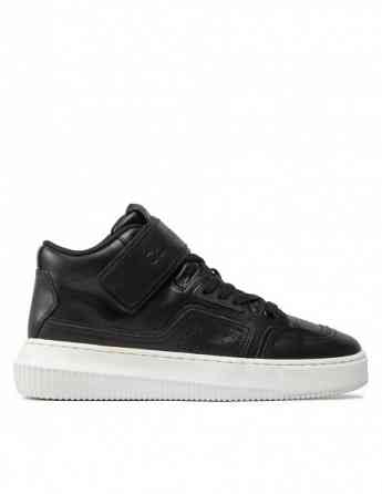 CALVIN KLEIN - CHUNKY CUPSOLE LACEUP MID LTH WN Тбилиси