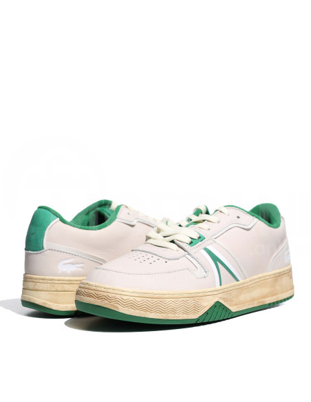 Lacoste - L001 Leather Contrasted Tongue Sneakers თბილისი - photo 2