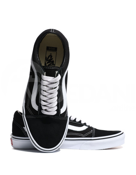 VANS - Old Skool Wide BLACK/TRUE WHITE Тбилиси - изображение 5