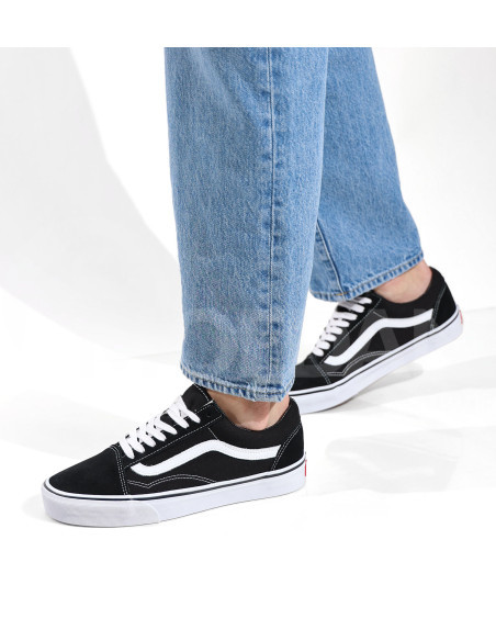 VANS - Old Skool Wide BLACK/TRUE WHITE Тбилиси - изображение 2
