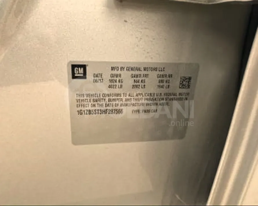 Chevrolet Malibu 2017 Тбилиси - изображение 9