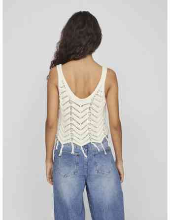 VILA - VIARTLETH FRINGES S/L KNIT TOP თბილისი