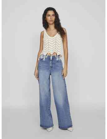 VILA - VIARTLETH FRINGES S/L KNIT TOP თბილისი