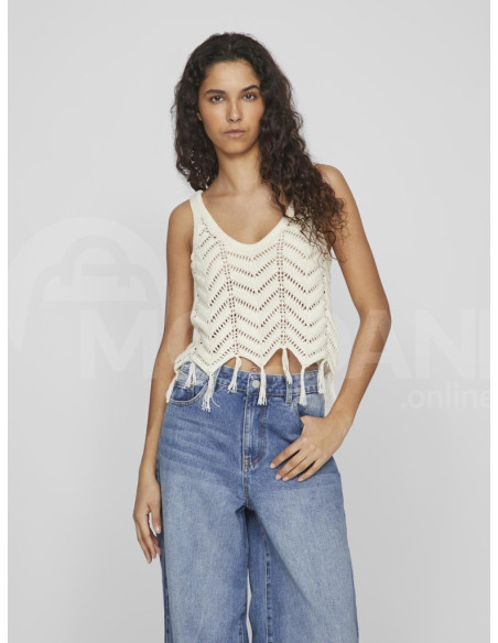 VILA - VIARTLETH FRINGES S/L KNIT TOP თბილისი - photo 2