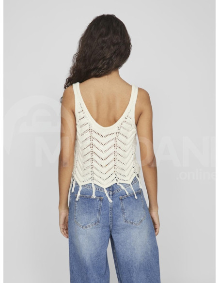 VILA - VIARTLETH FRINGES S/L KNIT TOP თბილისი - photo 3