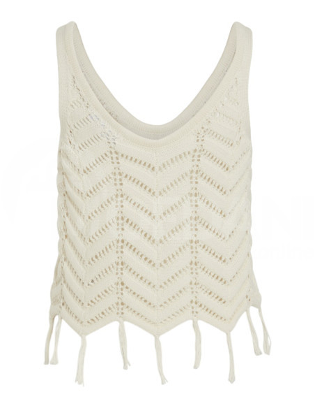 VILA - VIARTLETH FRINGES S/L KNIT TOP თბილისი - photo 8