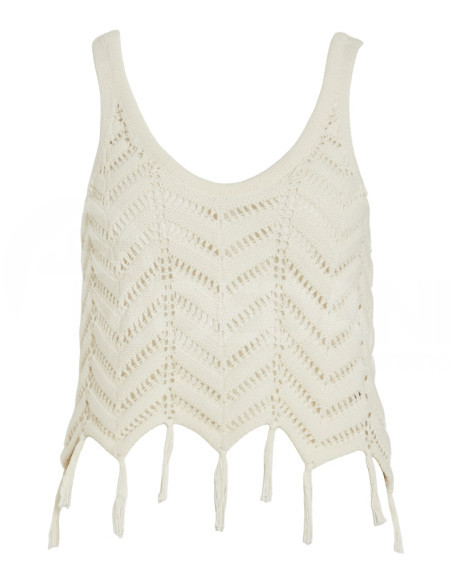 VILA - VIARTLETH FRINGES S/L KNIT TOP თბილისი - photo 7