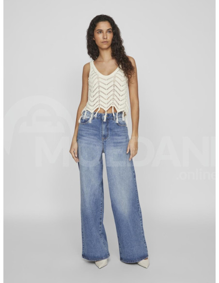 VILA - VIARTLETH FRINGES S/L KNIT TOP თბილისი - photo 4