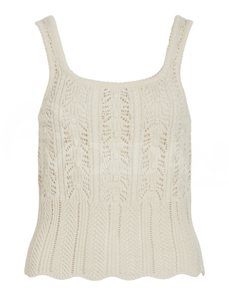 VILA - VISTYLA SHORT OPEN O-NECK KNIT TANK TOP თბილისი - photo 1