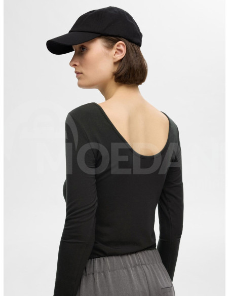 SELECTED FEMME - SLFMANJA LS REVERSIBLE TOP NOOS Тбилиси - изображение 3