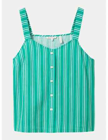 Tom Tailor - Linen Mix Top With Buttons თბილისი