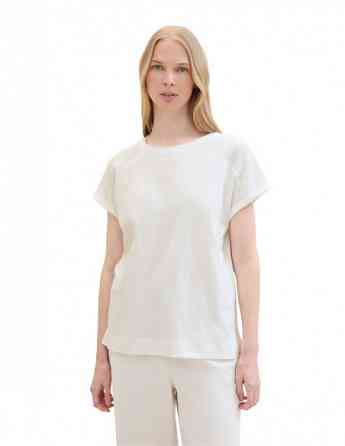 Tom Tailor - T-Shirt Fabric Mix Structured თბილისი