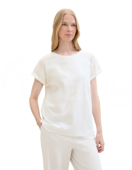 Tom Tailor - T-Shirt Fabric Mix Structured Тбилиси - изображение 1