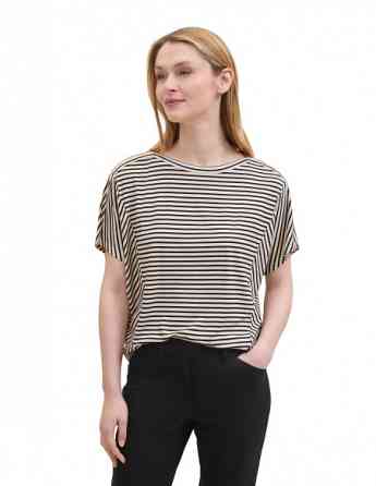 Tom Tailor - T-Shirt Bias Stripe Batwing Tbilisi