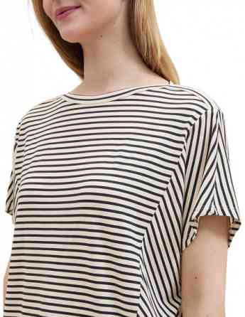 Tom Tailor - T-Shirt Bias Stripe Batwing Tbilisi