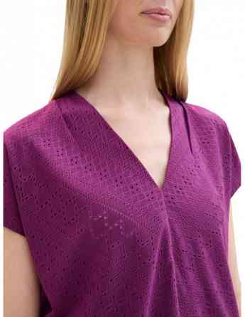 Tom Tailor - T-Shirt Ajour V-Neck Tbilisi