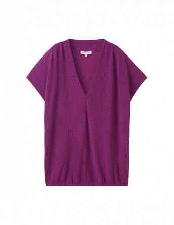 Tom Tailor - T-Shirt Ajour V-Neck Tbilisi