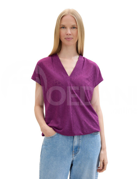 Tom Tailor - T-Shirt Ajour V-Neck Tbilisi - photo 1