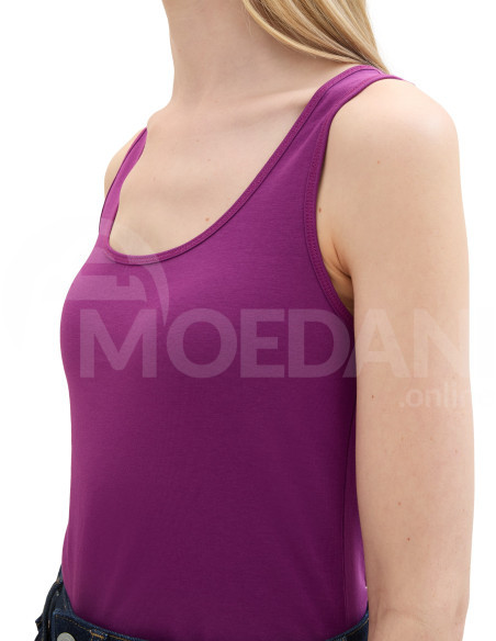 Tom Tailor - T-Shirt Top Wide Crew Neck Тбилиси - изображение 4