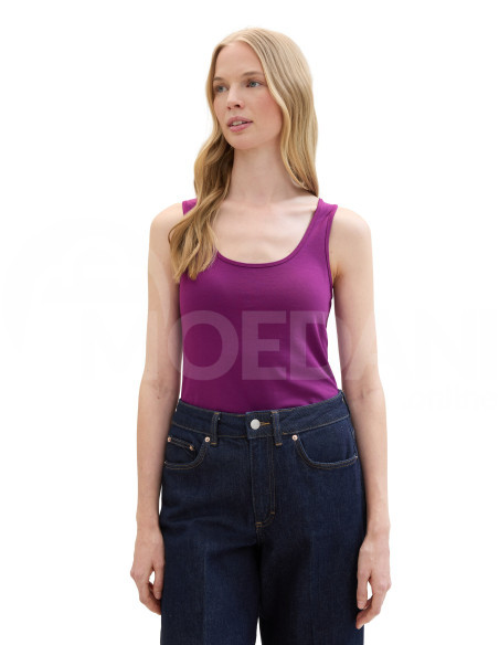 Tom Tailor - T-Shirt Top Wide Crew Neck Тбилиси - изображение 5