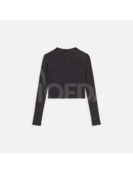 Dickies - PLENTYWOOD TEE LS W DBLE DYE/ACID WASH BLACK თბილისი - photo 6