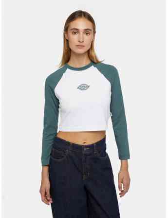 Dickies - SODAVILLE LS TEE LINCOLN GREEN Tbilisi