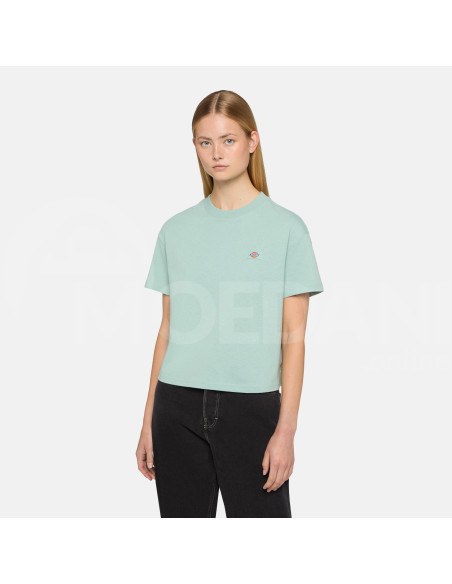 Dickies - OAKPORT BOXY SS TEE BLUE SURF Тбилиси - изображение 1