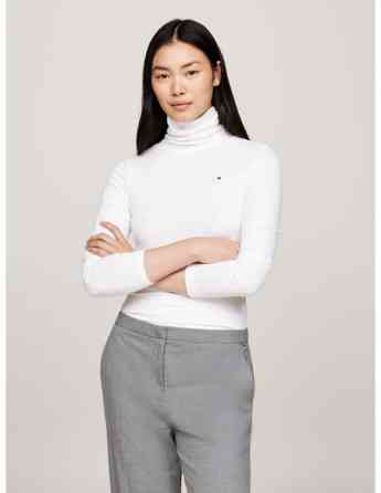 Tommy Hilfiger - SLIM 5X2 RIB ROLL-NK LS Tbilisi