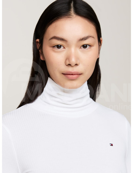 Tommy Hilfiger - SLIM 5X2 RIB ROLL-NK LS თბილისი - photo 2