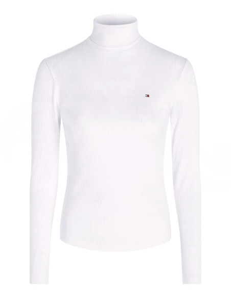 Tommy Hilfiger - SLIM 5X2 RIB ROLL-NK LS თბილისი - photo 5