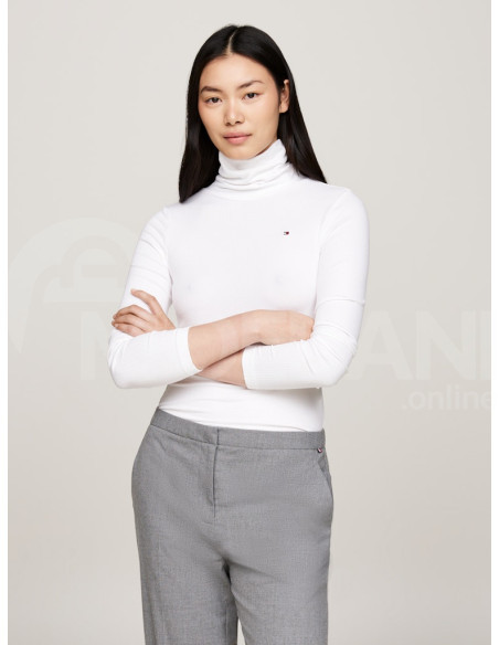 Tommy Hilfiger - SLIM 5X2 RIB ROLL-NK LS თბილისი - photo 1