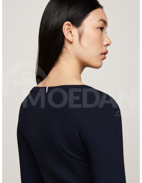 Tommy Hilfiger - SLIM 5X2 RIB O-NK LS Tbilisi - photo 5