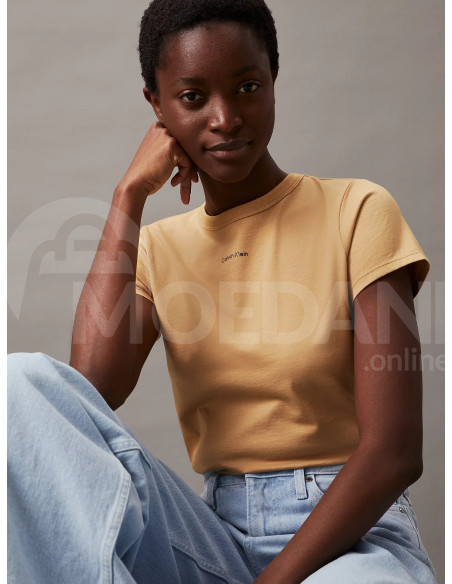 CALVIN KLEIN - NANO LOGO SLIM T-SHIRT Tbilisi - photo 3