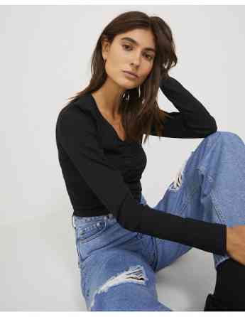 JJXX - JXFENJA STR LS RIB CROP TOP JRS NOOS Tbilisi