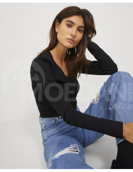 JJXX - JXFENJA STR LS RIB CROP TOP JRS NOOS თბილისი - photo 4