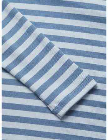 JJXX - JXFELINE STR LS STRIPE RIB TEE JRS NOOS Tbilisi
