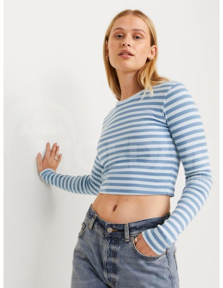 JJXX - JXFELINE STR LS STRIPE RIB TEE JRS NOOS თბილისი - photo 3